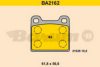 BARUM BA2162 Brake Pad Set, disc brake